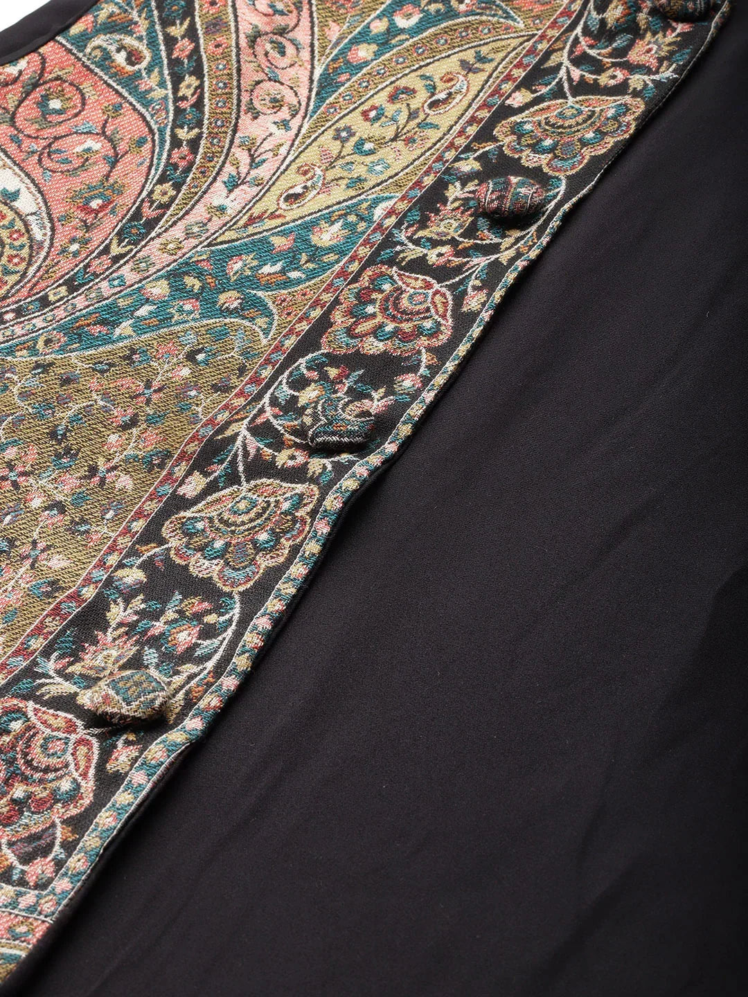 Men's Woven Nehru Jacket - View 7 | Nehru Jacket | SWI Stylish