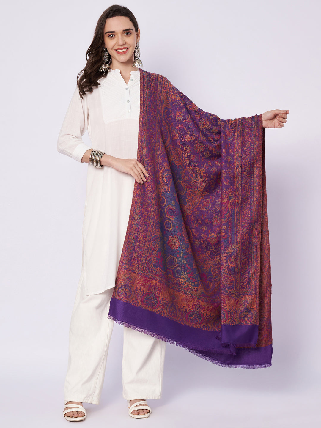 महिलाओं की जामावर शॉल