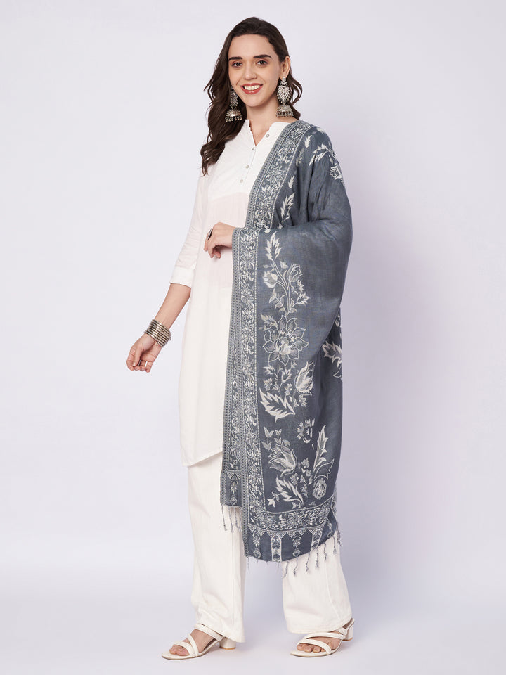 Women's Jamawar Wool Stole