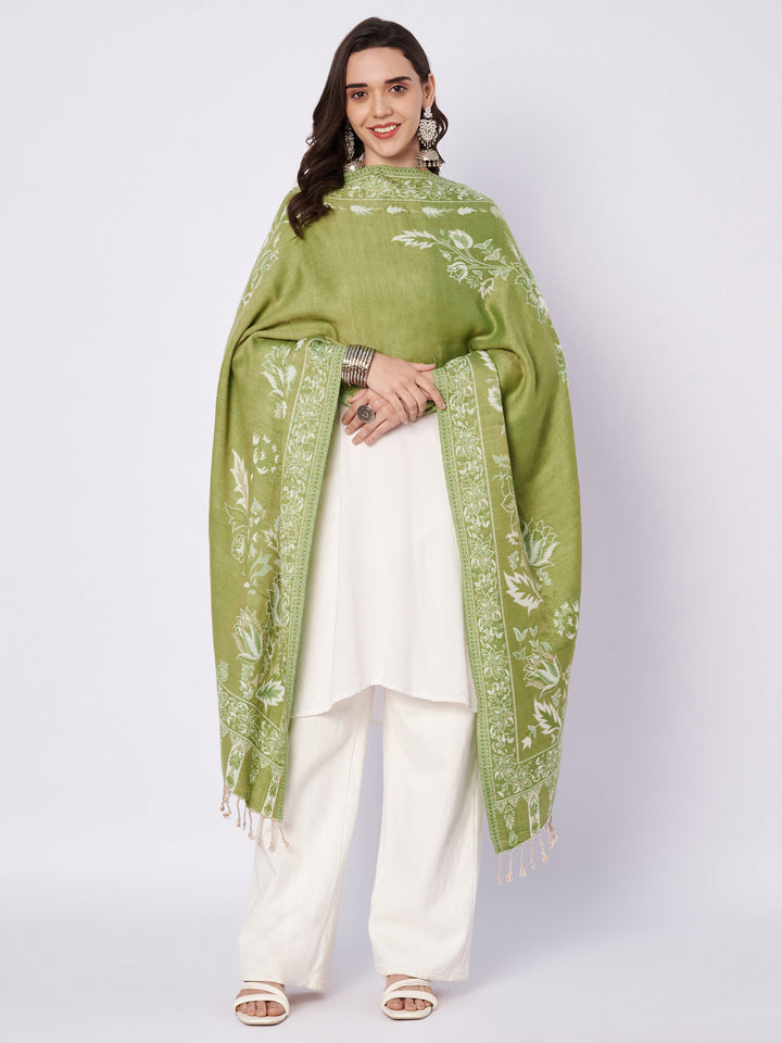 Women's Jamawar Wool Stole