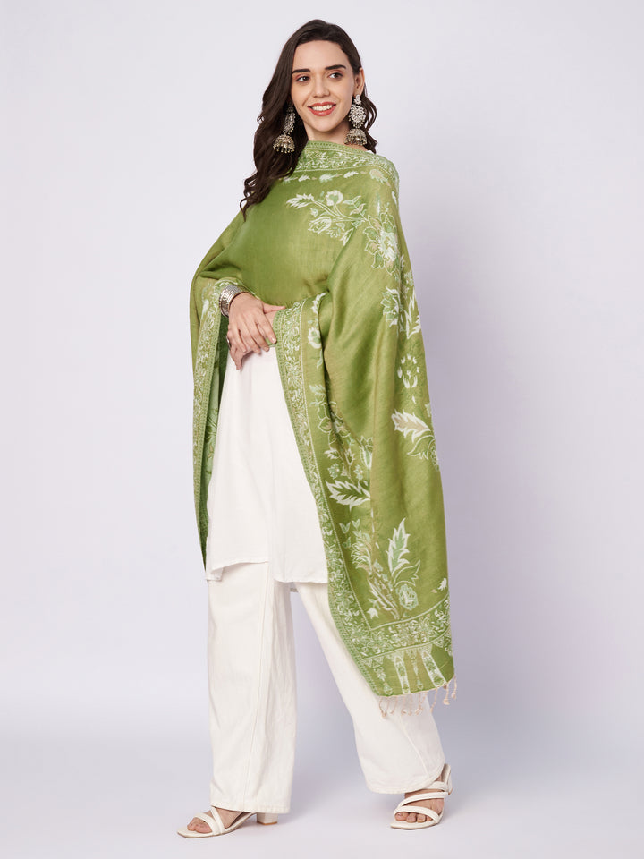 Women's Jamawar Wool Stole
