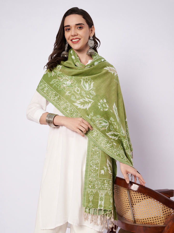 Women's Jamawar Wool Stole