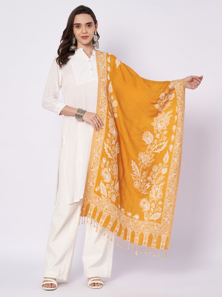 Women's Jamawar Wool Stole