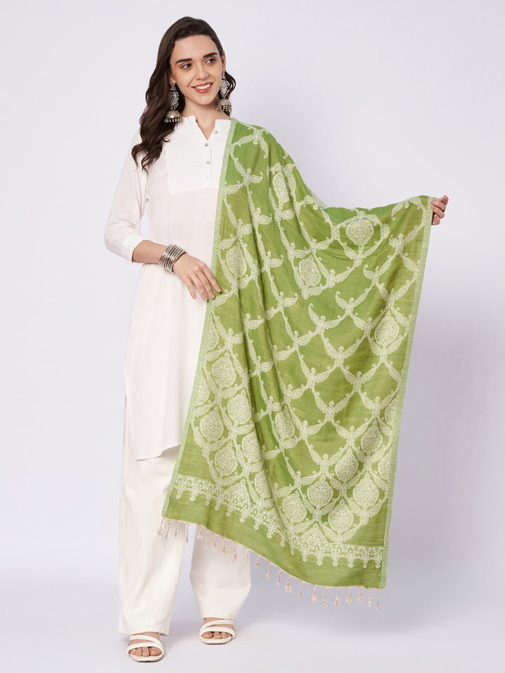 Women's Jamawar Wool Stole