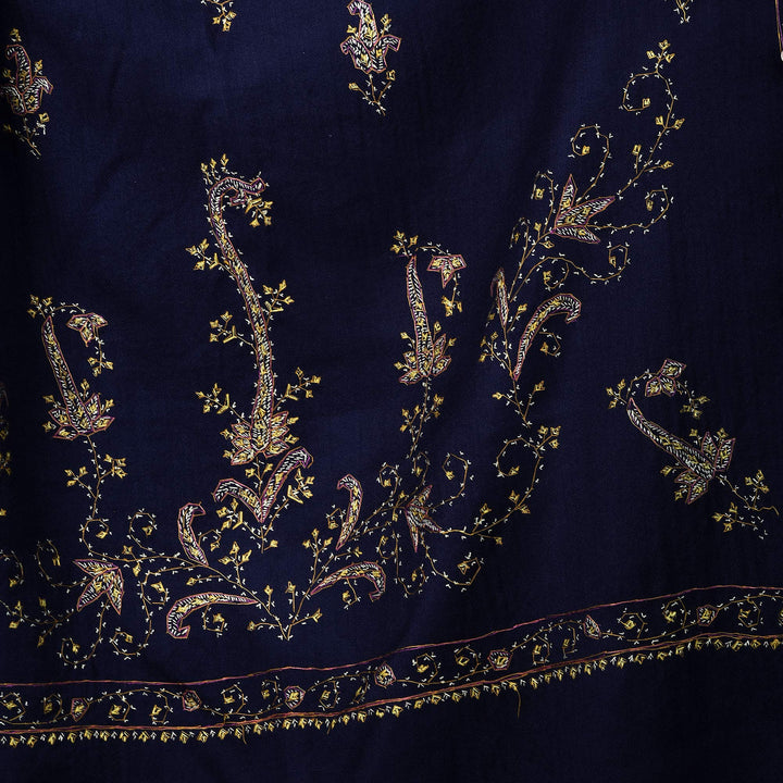 Women's Hand Embroidered Wool Shawl