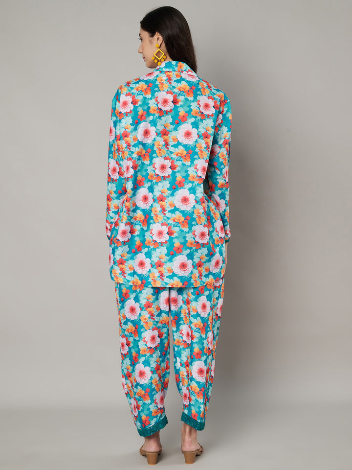 Women's Floral Printed Co-ord Set