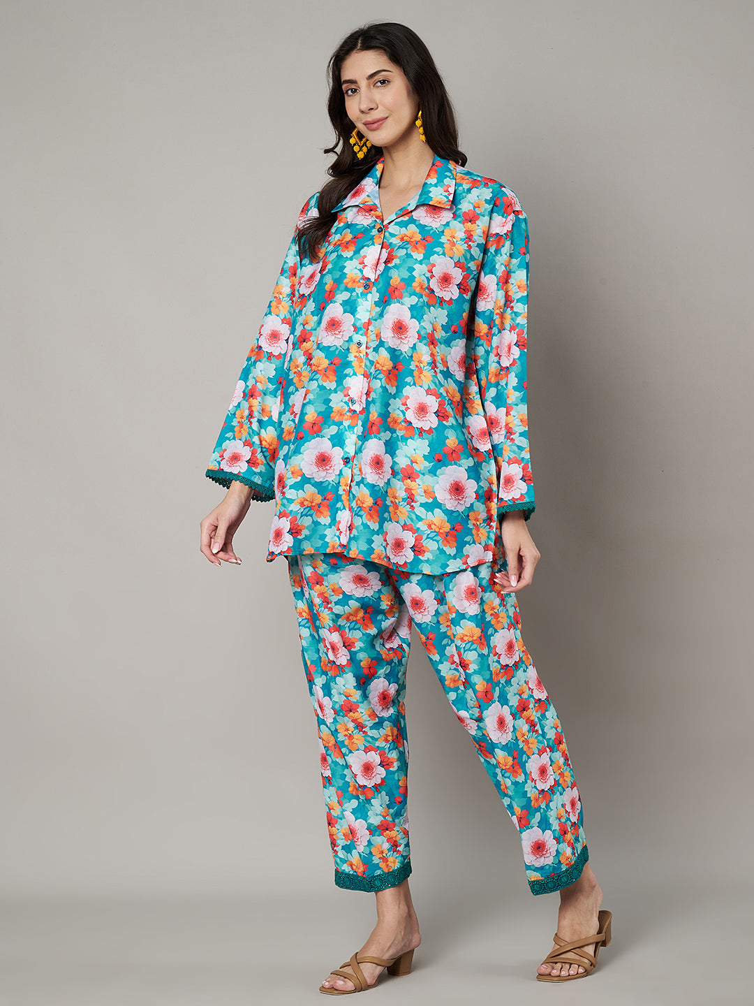 Women's Floral Printed Co-ord Set