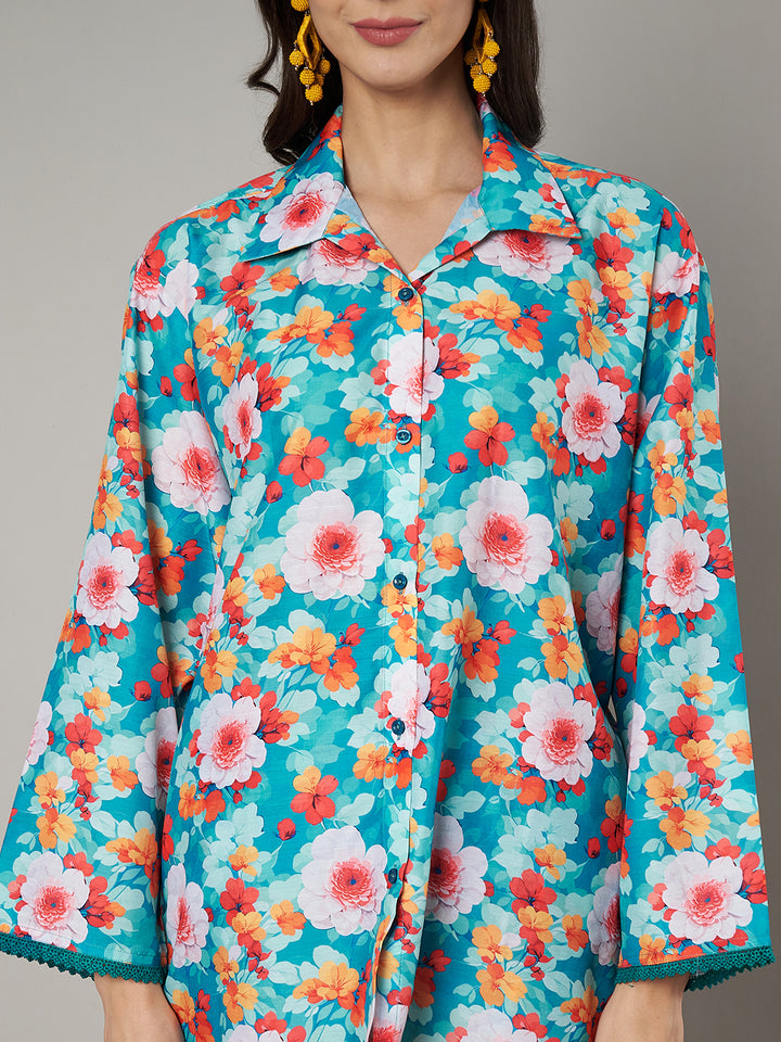 Women's Floral Printed Co-ord Set