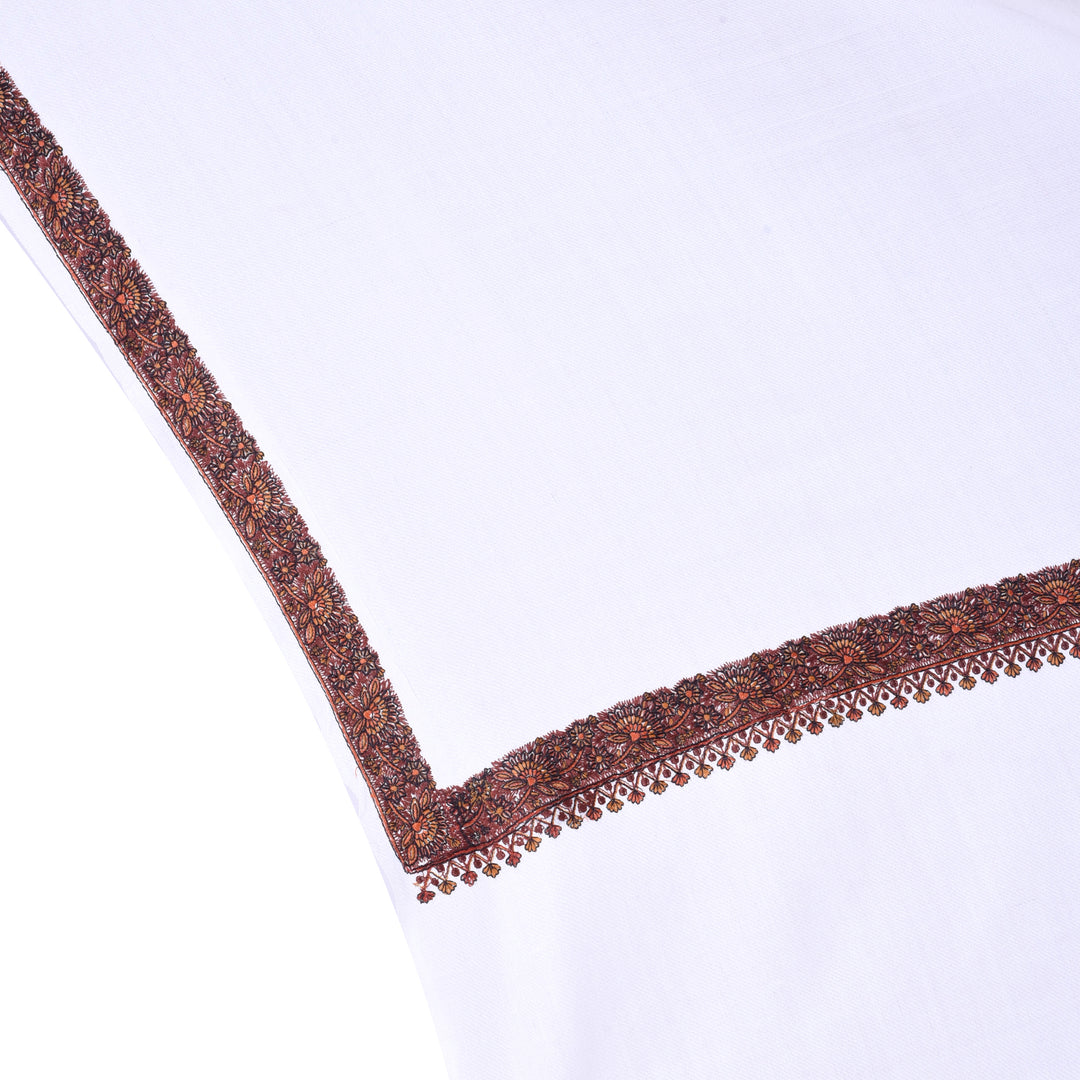 Men's Hand Embroidered Wool Shawl