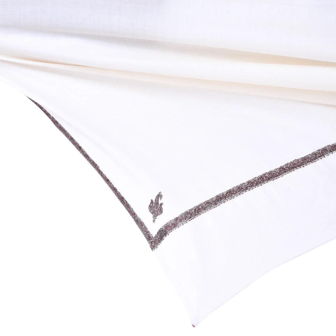 Men's Kashmiri Hand Embroidered Wool Shawl - View 5 | Kashmiri Shawl | SWI Stylish
