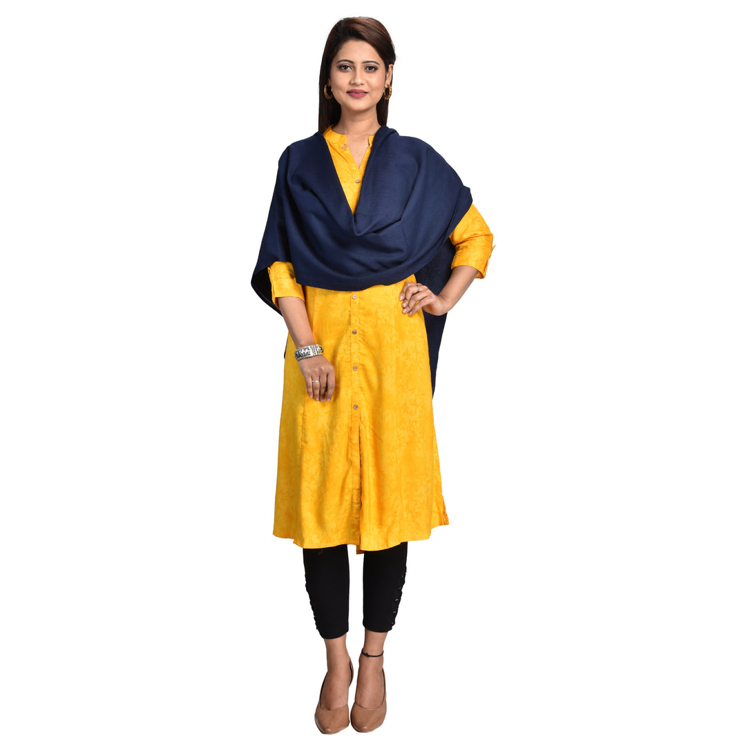 Womens Woven Wool Stole