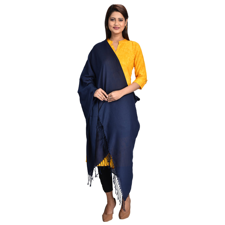 Womens Woven Wool Stole