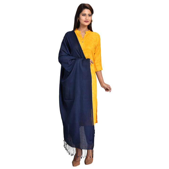 Womens Woven Wool Stole