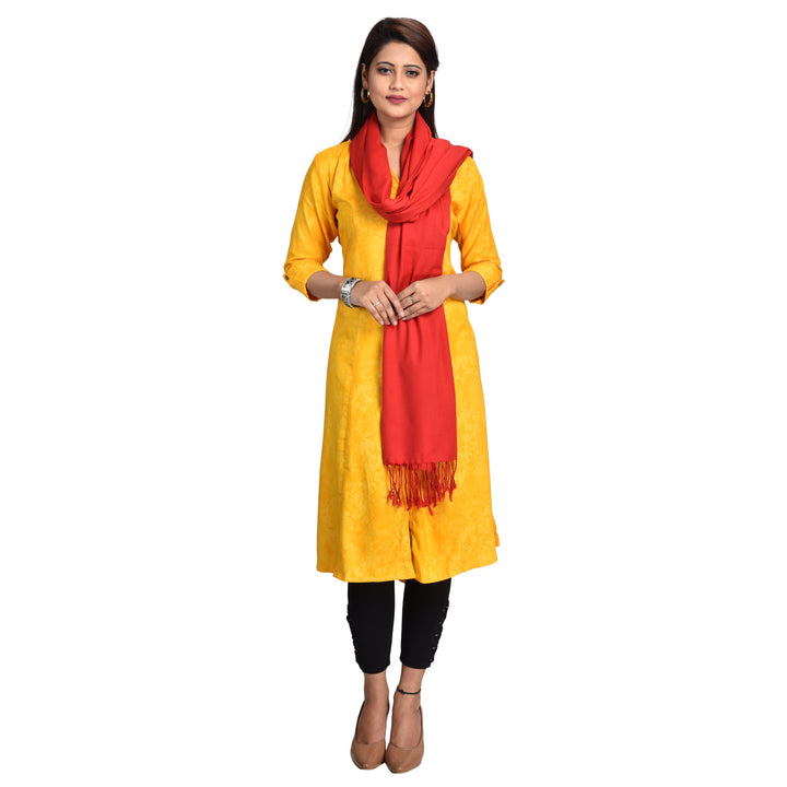 Womens Woven Wool Stole