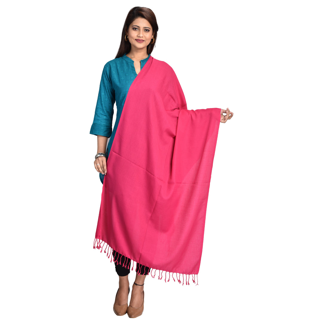 Womens Woven Wool Stole