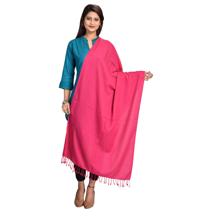 Womens Woven Wool Stole