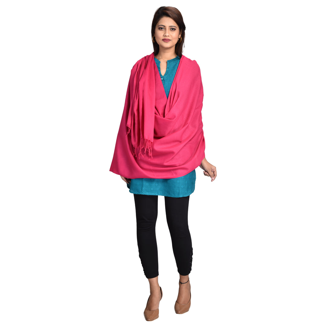 Womens Woven Wool Stole