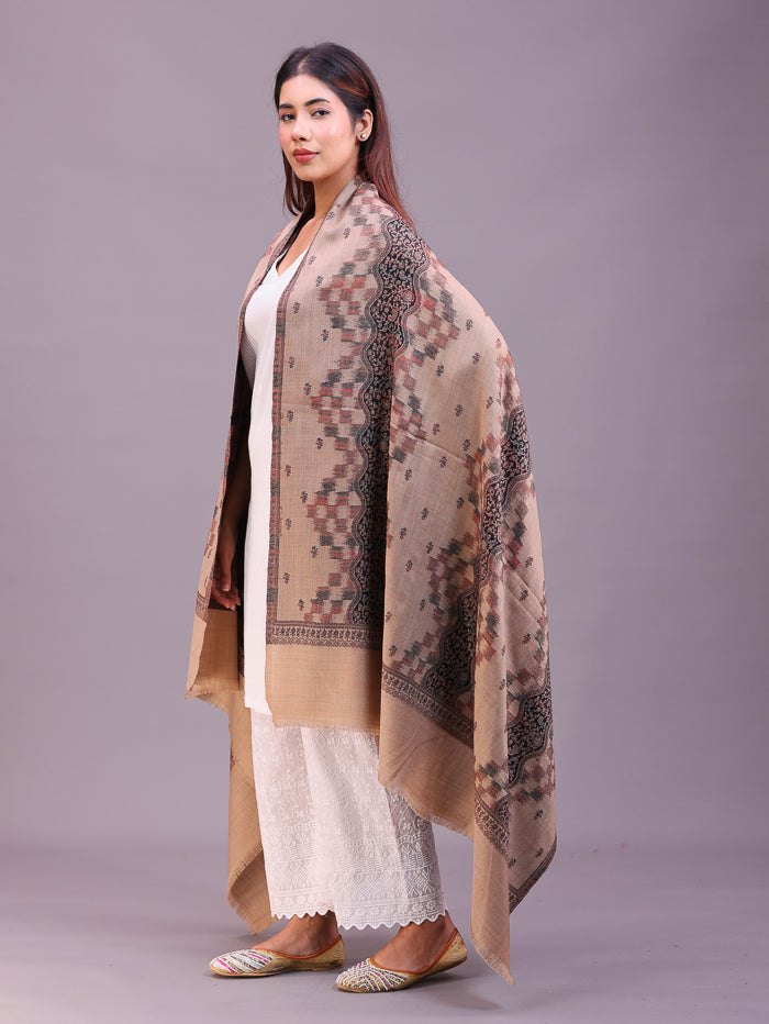 Women's Jamawar Wool Shawl