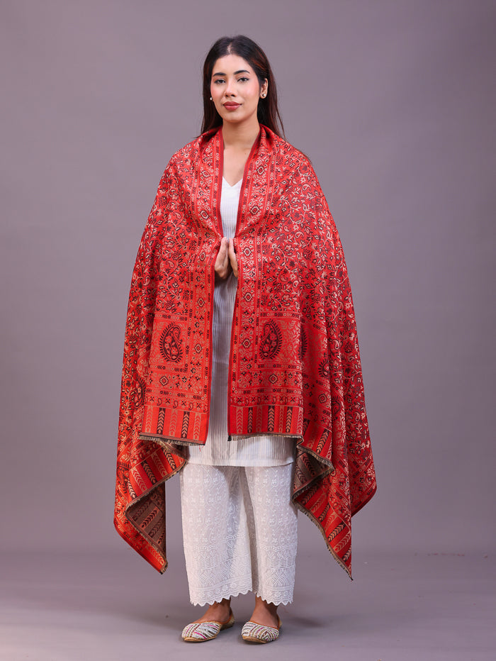 Women's Acrylic Wool Shawl