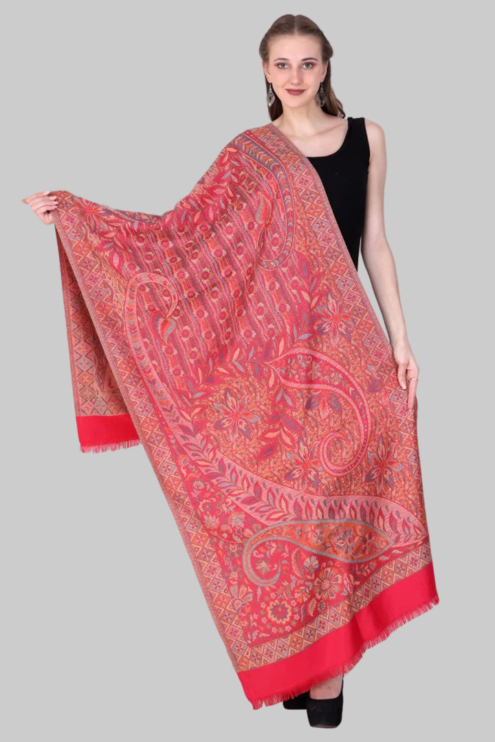 Women's Jamawar Wool Stole