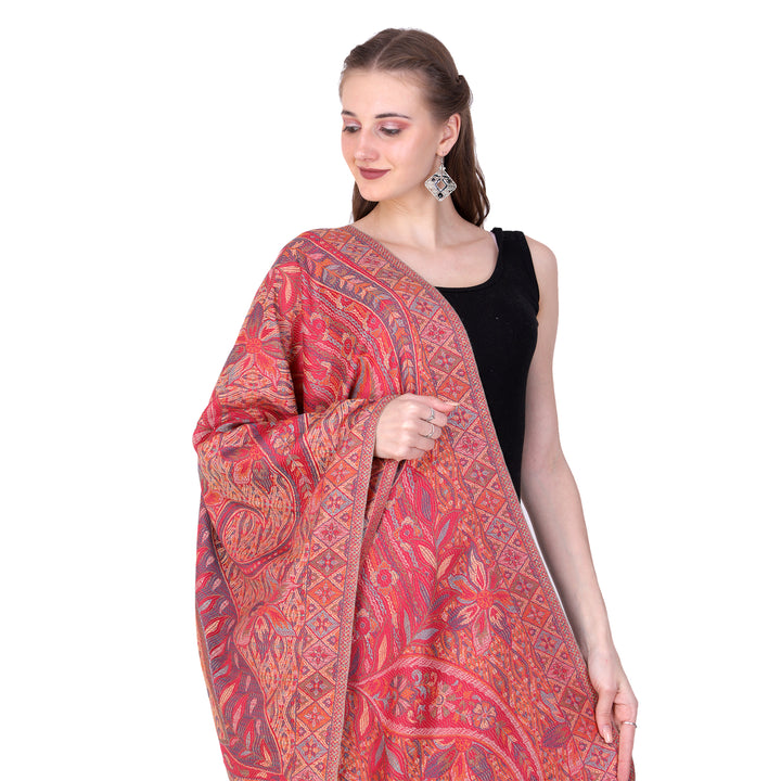 Women's Jamawar Wool Stole