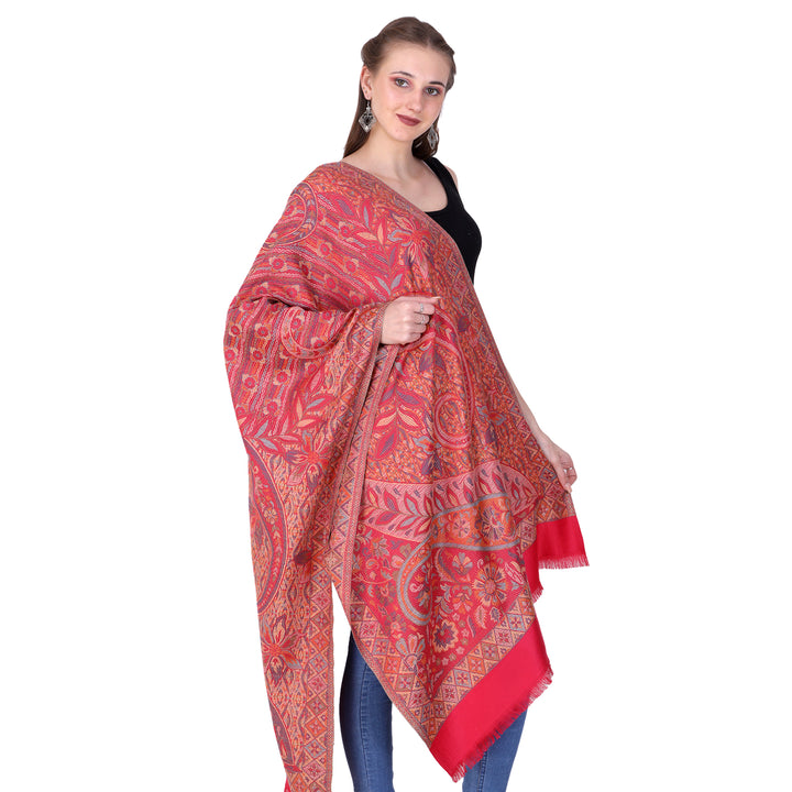 Women's Jamawar Wool Stole