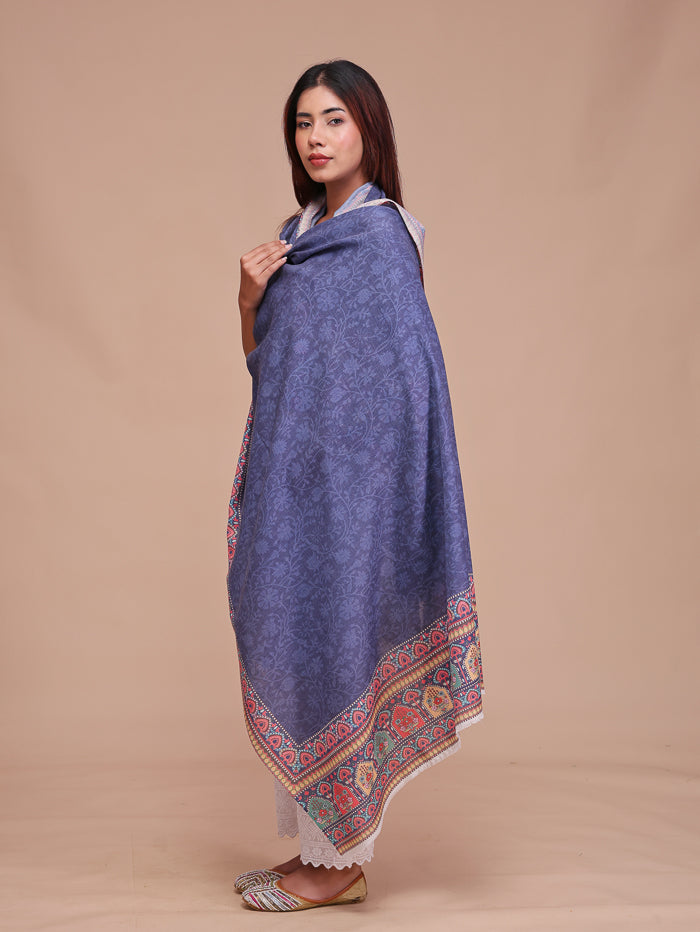 Women's Printed Wool Shawl