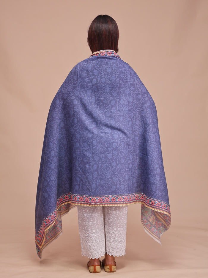 Women's Printed Wool Shawl