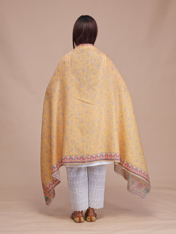 Women's Printed Wool Shawl