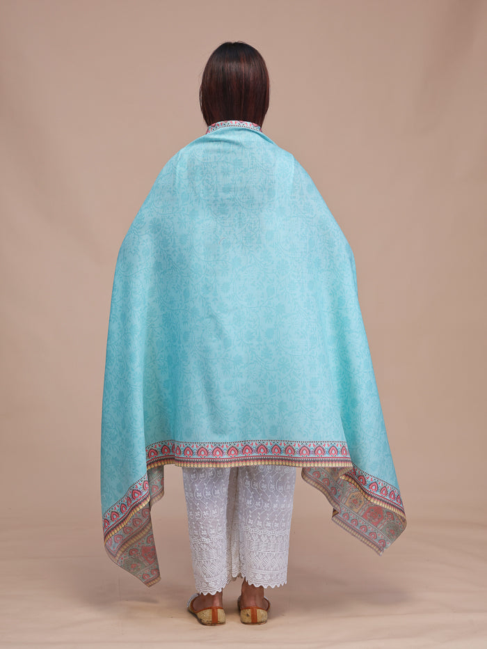 Women's Printed Wool Shawl