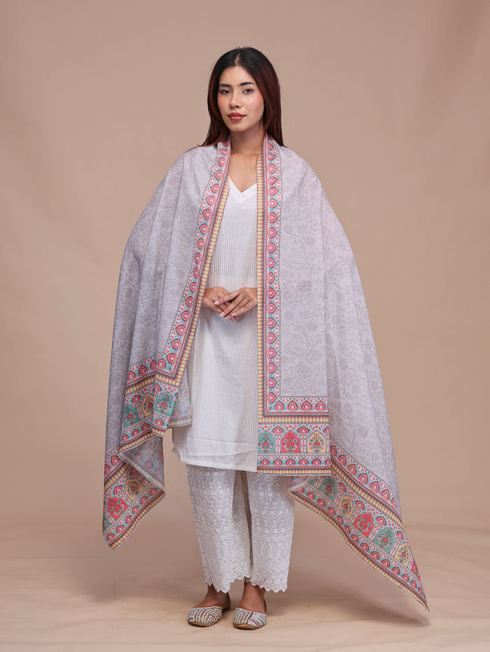 Women's Printed Wool Shawl