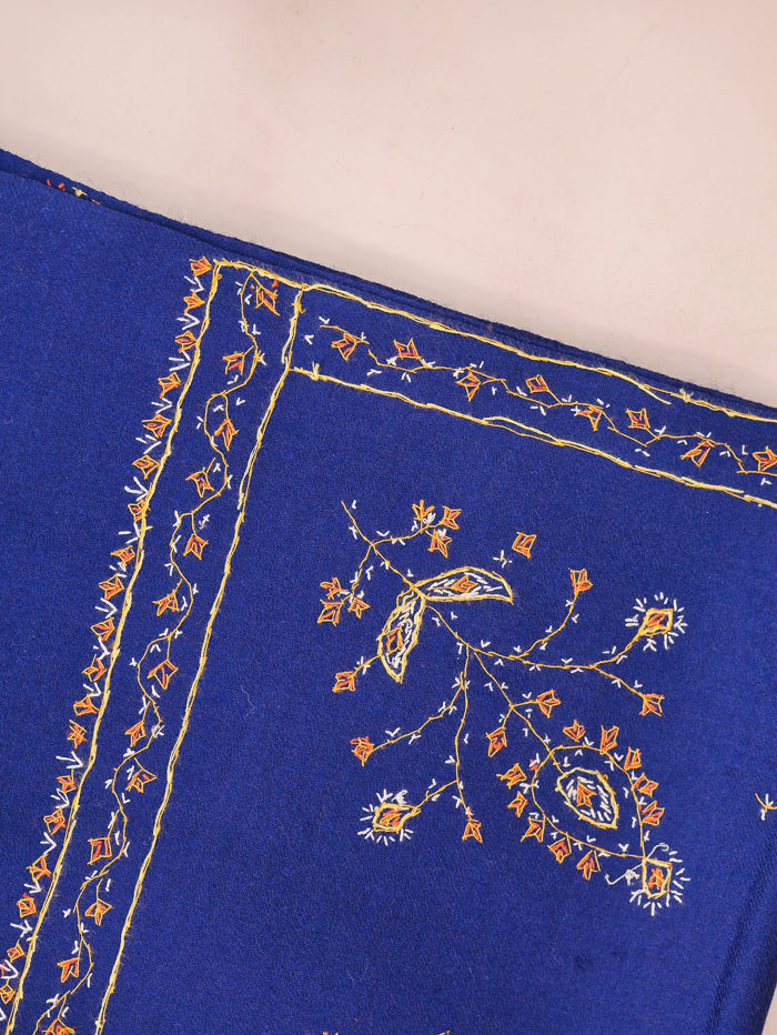 Women's Hand Embroidered Pure Wool Shawl