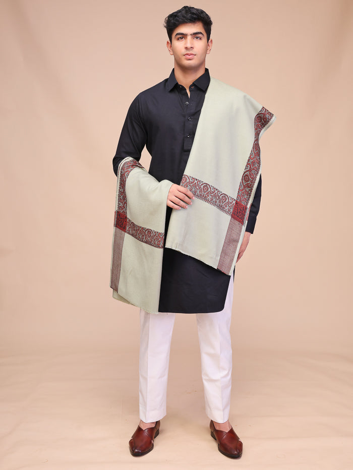 पुरुषों के लिए ऊनी ऐक्रेलिक शॉल