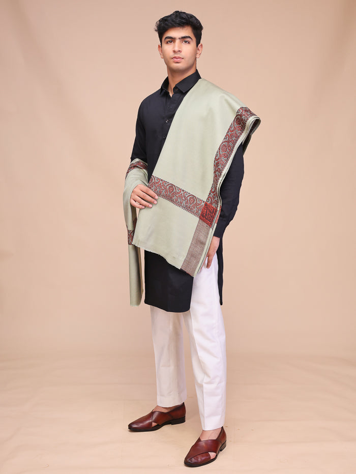 पुरुषों के लिए ऊनी ऐक्रेलिक शॉल