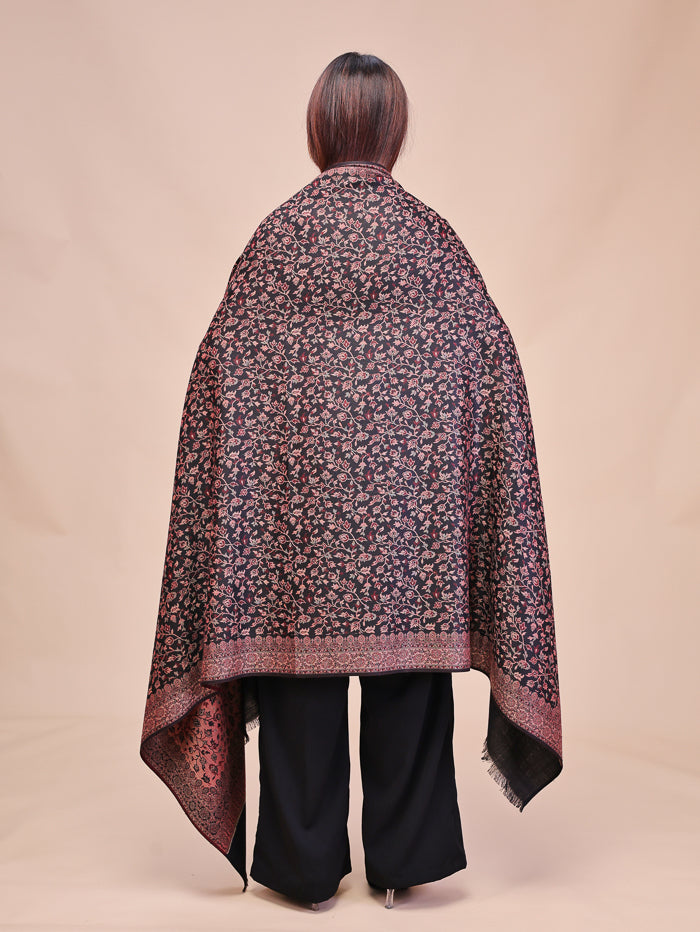 Women's Jamawar Wool Shawl