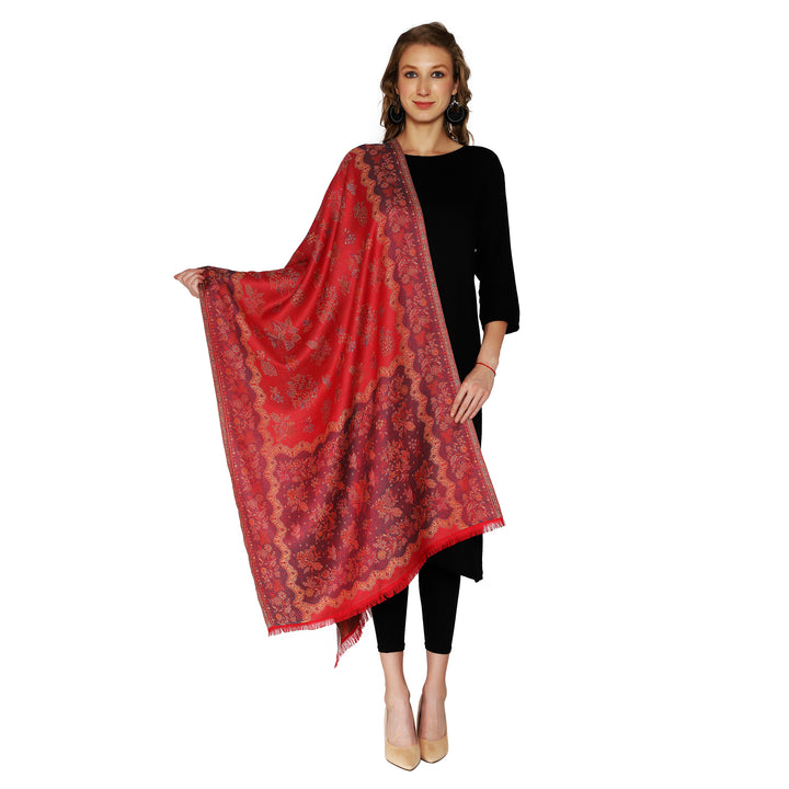 Women's Jamawar Wool Stole