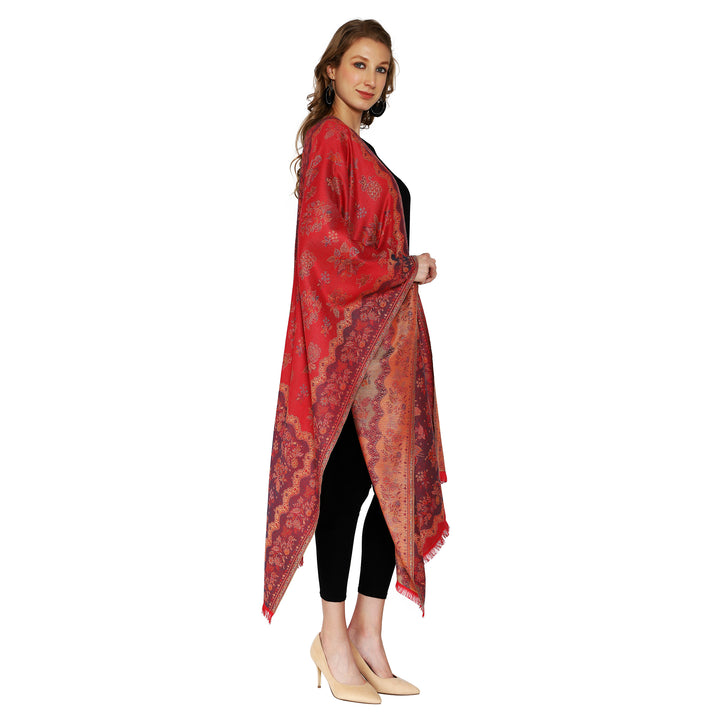 Women's Jamawar Wool Stole
