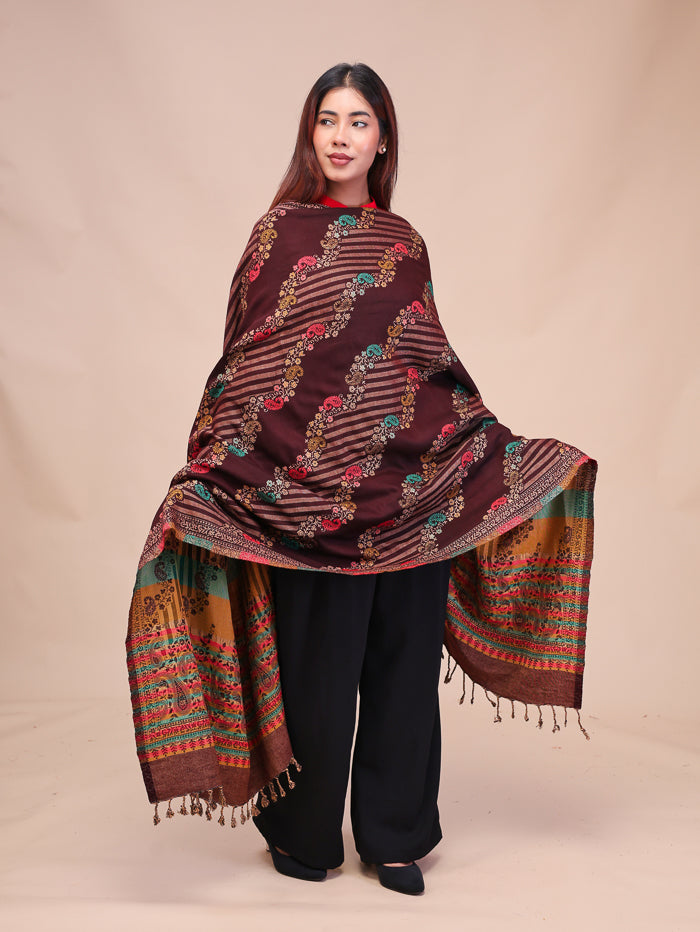 Women's Acrylic Wool Shawl