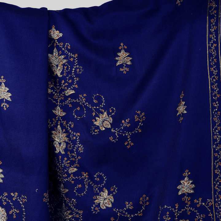 Women's Hand Embroidered Wool Shawl
