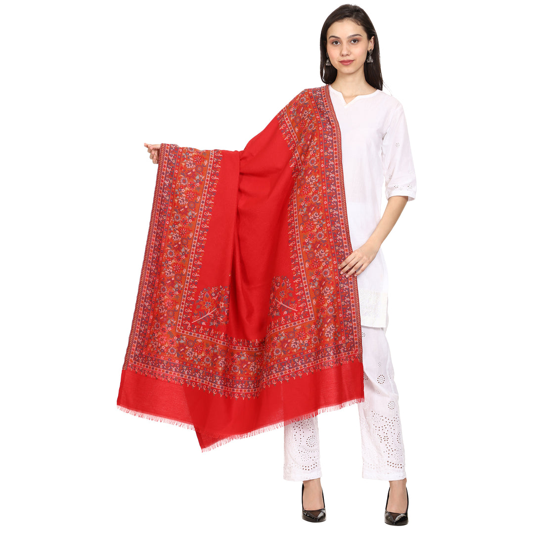 Women's Jamawar Wool Shawl