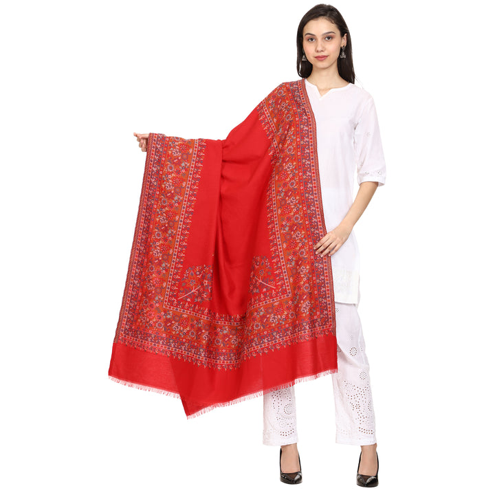 Women's Jamawar Wool Shawl
