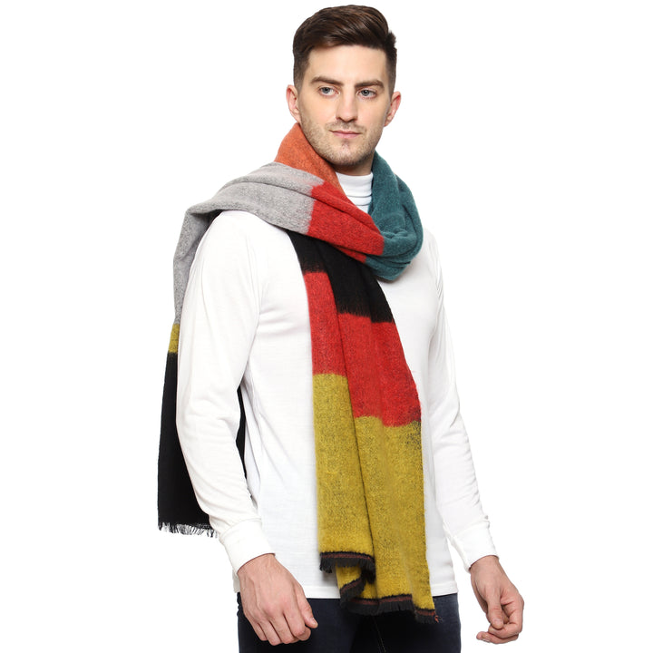 Men's Soft Feel Warm Wool Muffler/Scarf/Stole