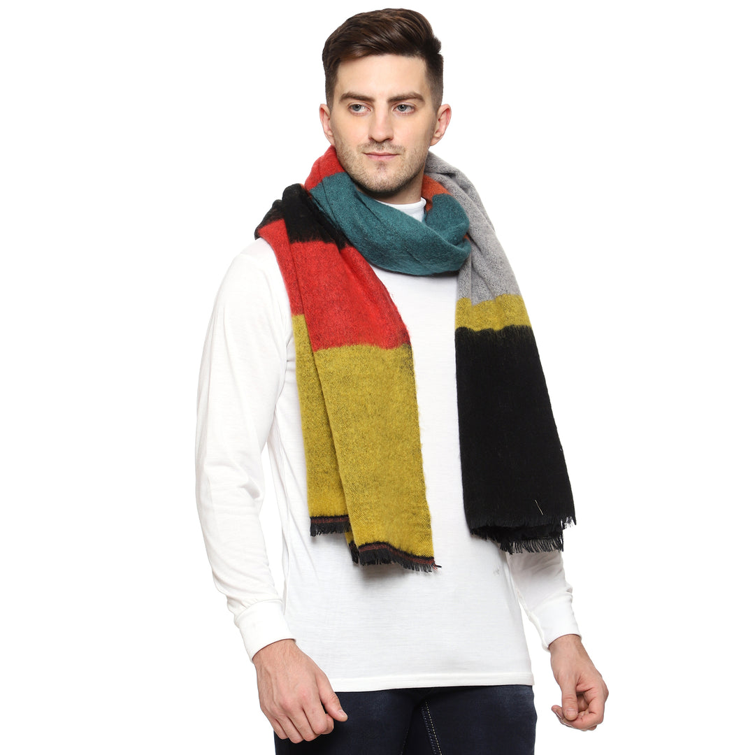 Men's Soft Feel Warm Wool Muffler/Scarf/Stole