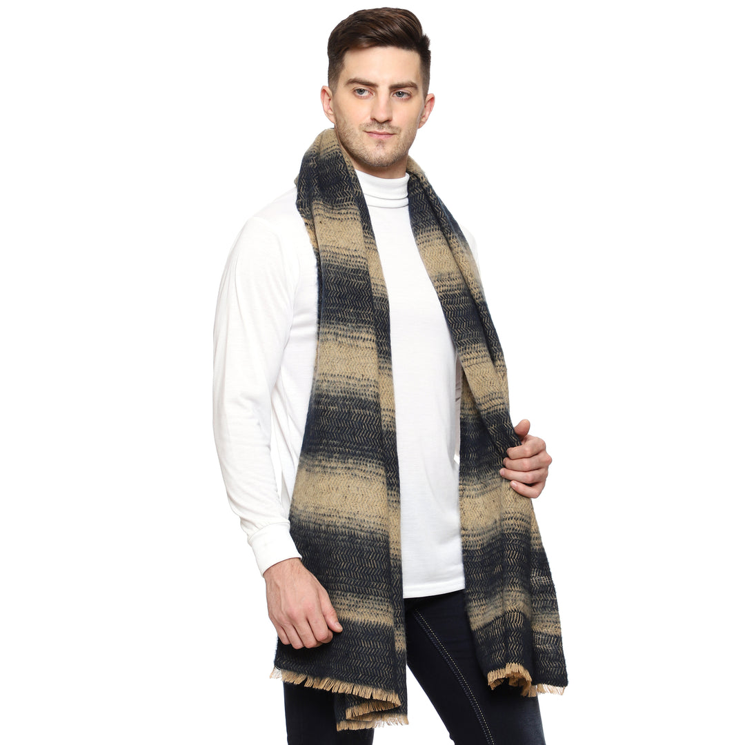 Men's Soft Feel Warm Wool Muffler/Scarf/Stole