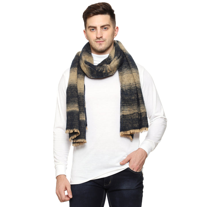Men's Soft Feel Warm Wool Muffler/Scarf/Stole