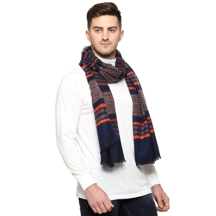 Men's Soft Feel Warm Wool Muffler/Scarf/Stole