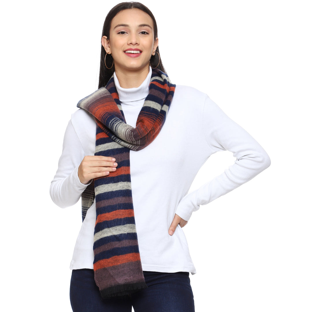 Women's Soft Feel Warm Wool Muffler/Scarf/Stole