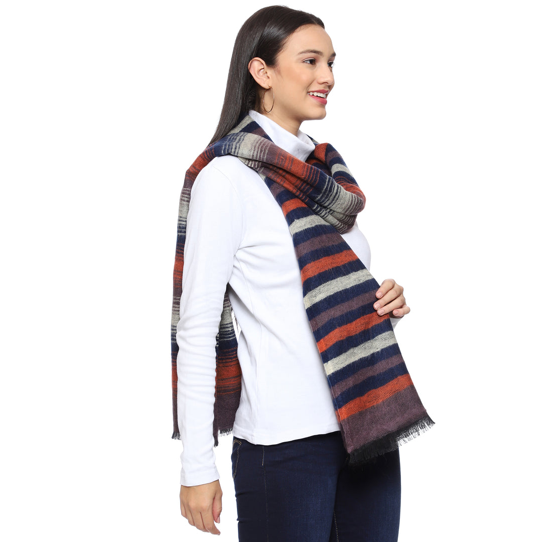 Women's Soft Feel Warm Wool Muffler/Scarf/Stole
