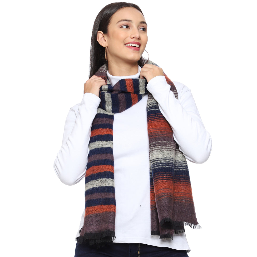Women's Soft Feel Warm Wool Muffler/Scarf/Stole