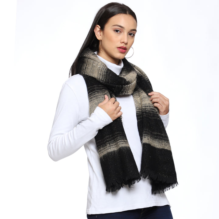 Women's Soft Feel Warm Wool Muffler/Scarf/Stole